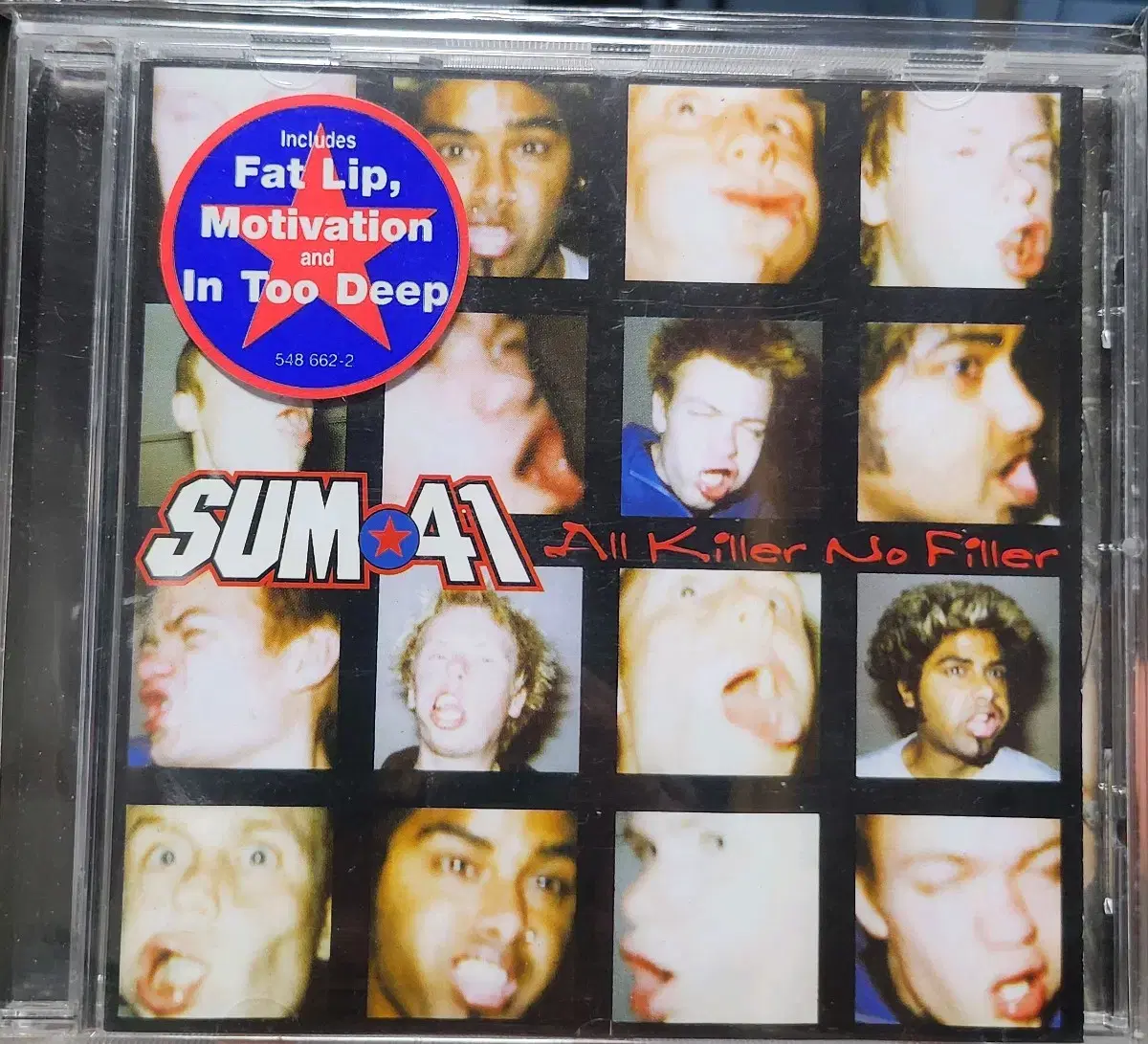 SUM 41 ALL KILLER NO FILLER 수입반CD