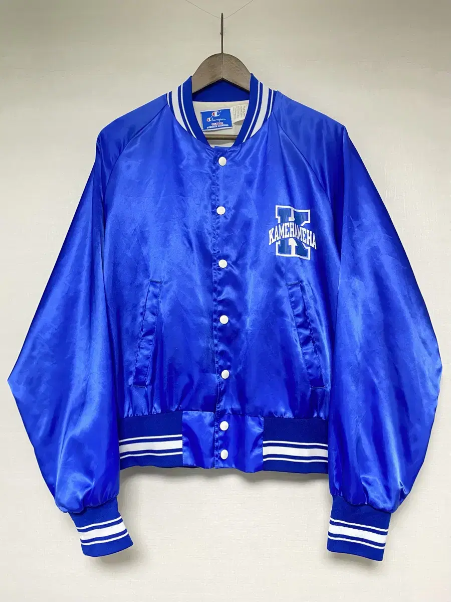 80S Champion Satin Stadium Jumper MADE IN USA