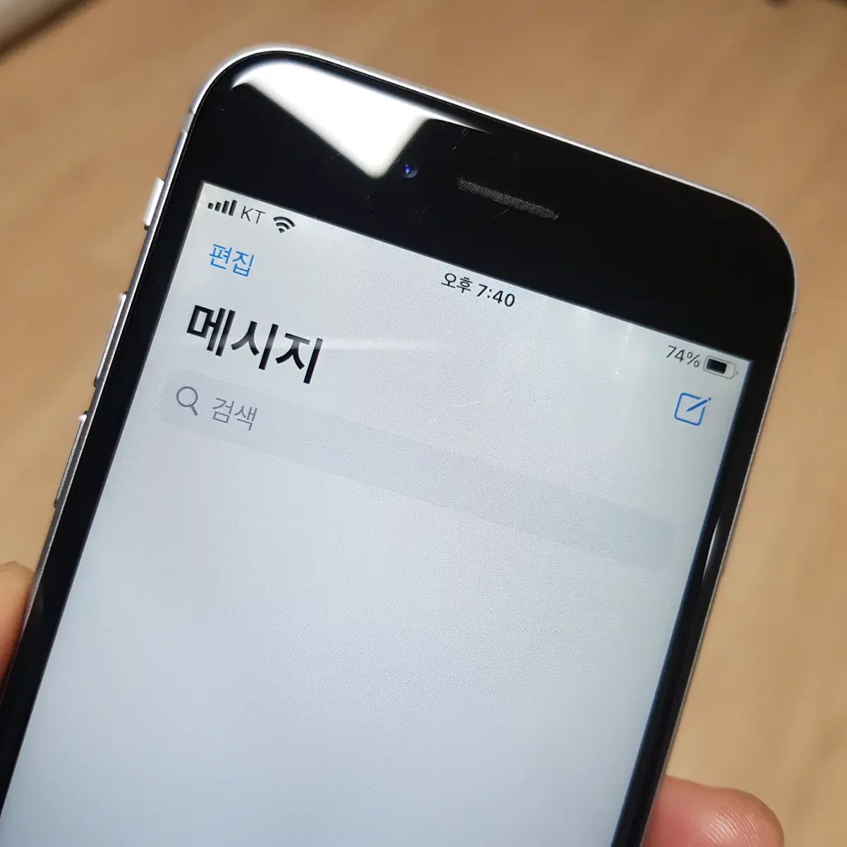 아이폰6S 스그 64GB 판매( 무료배송, 하자주의)