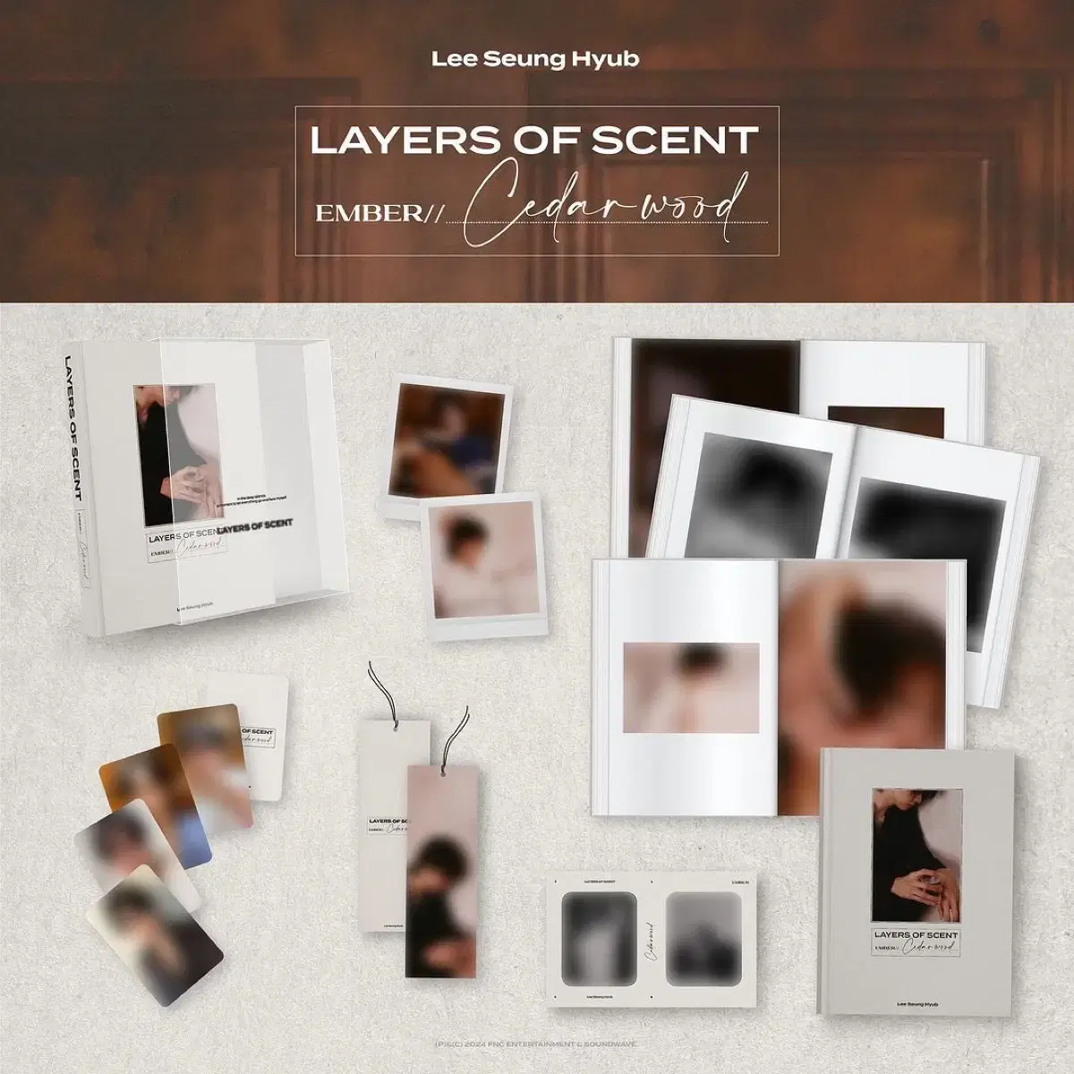 이승협 포토북 LAYERS OF SCENT Ember+미공포