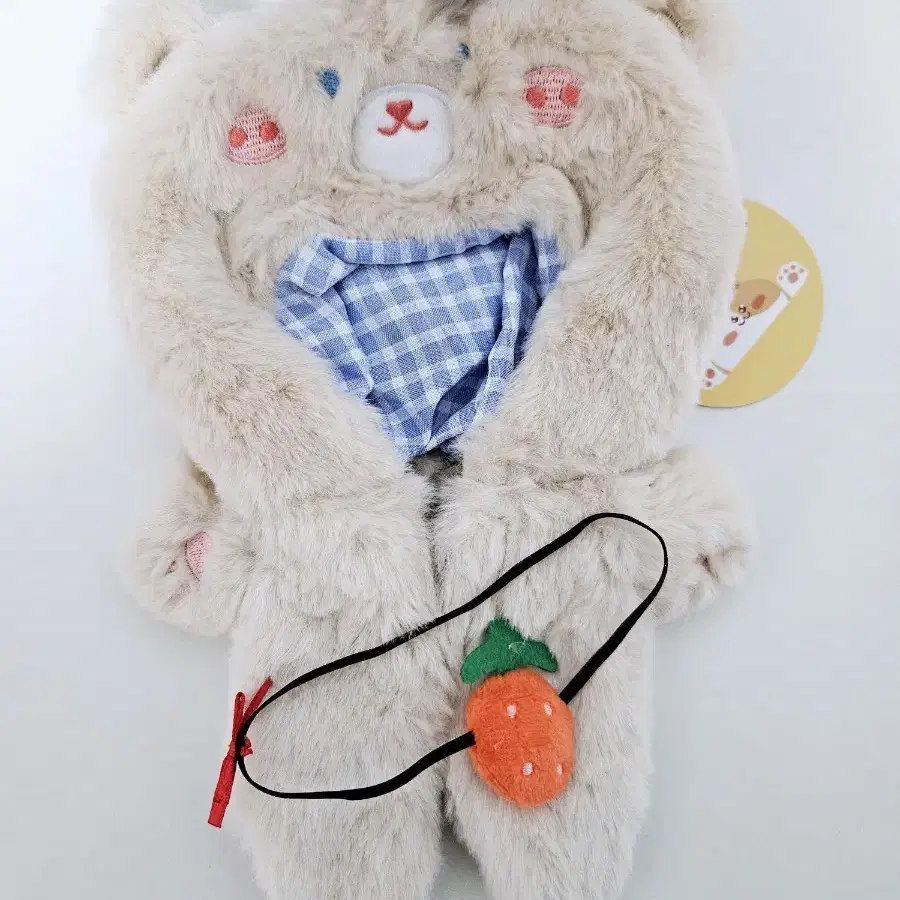 20cm 무속성 솜인형옷 곰돌이 우주복