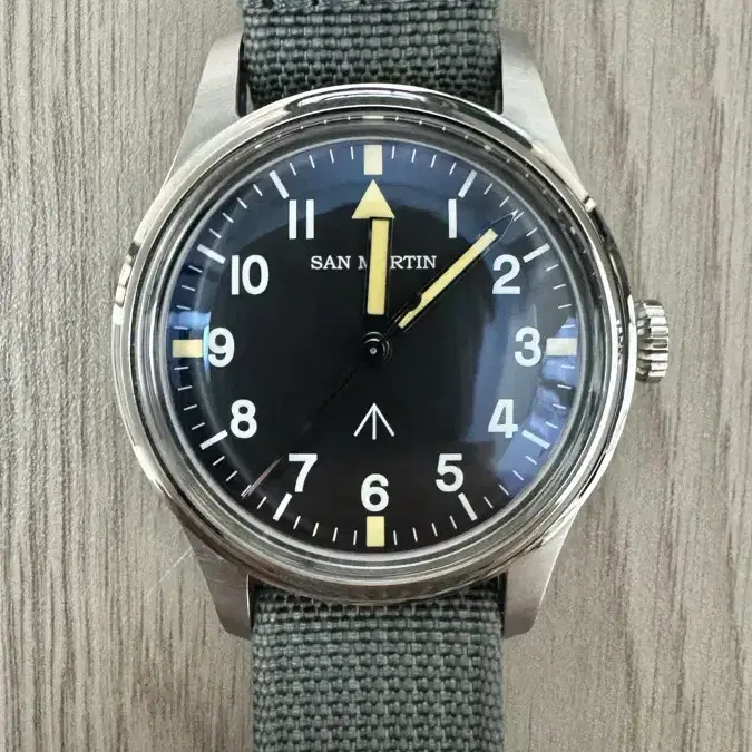 S급_산마틴 36mm 남성 파일럿 워치 VH31