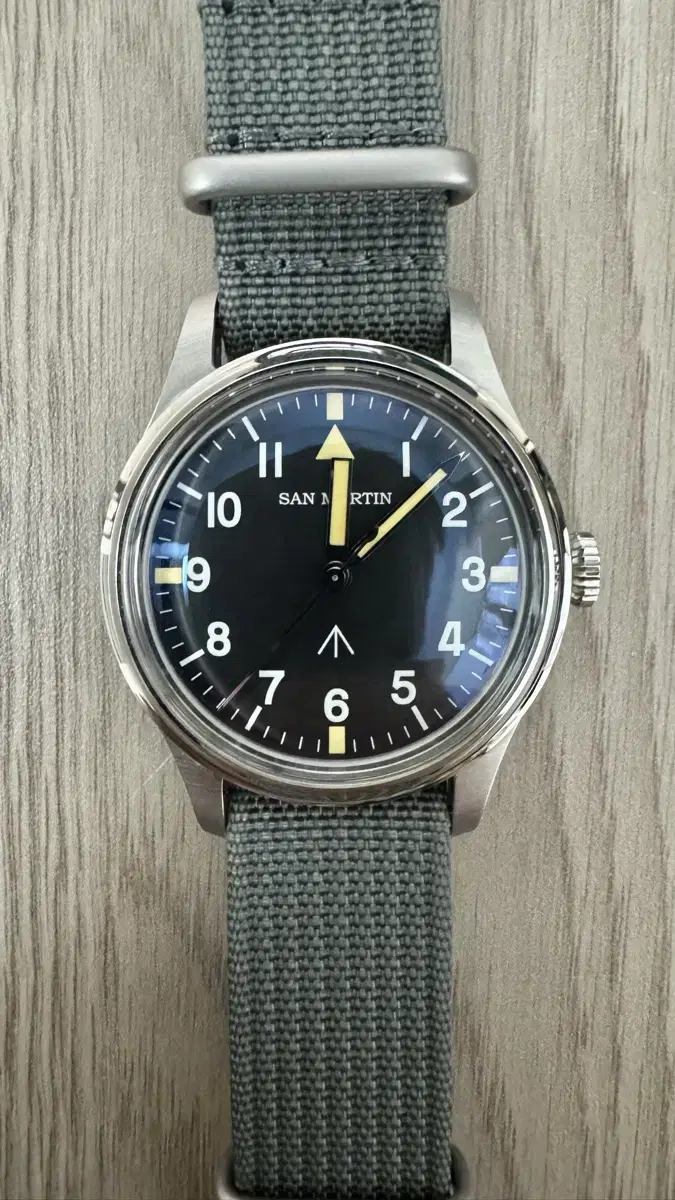 S급_산마틴 36mm 남성 파일럿 워치 VH31