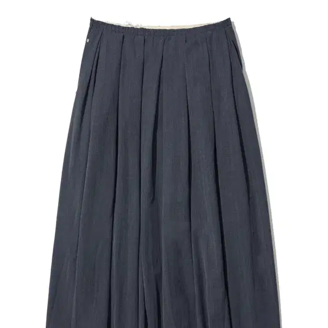 파르티멘토CUT OFF GATHERING PLEATS MAXI SKIRT