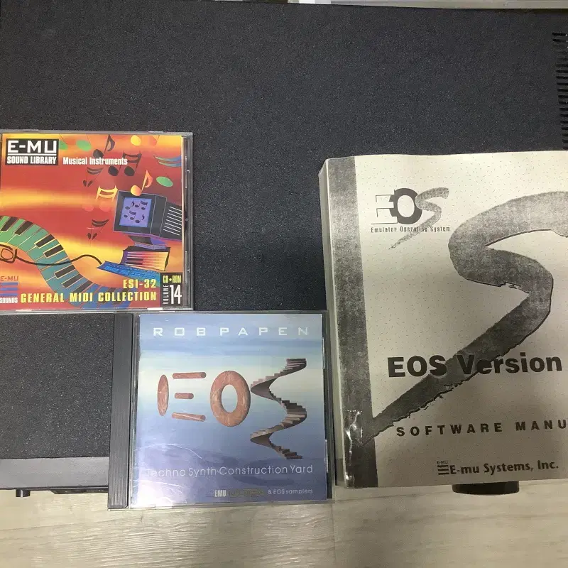 E-MU 이뮤 E6400 빈티지 샘플러, EOS 3.0b, 66MB 풀램