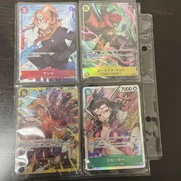 원피스 카드 게임 캐릭터 세트