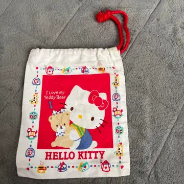 헬로키티 레트로 복조리 가방 1985