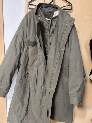 [RUUBON] 3way 보아 라이너 모즈 코트