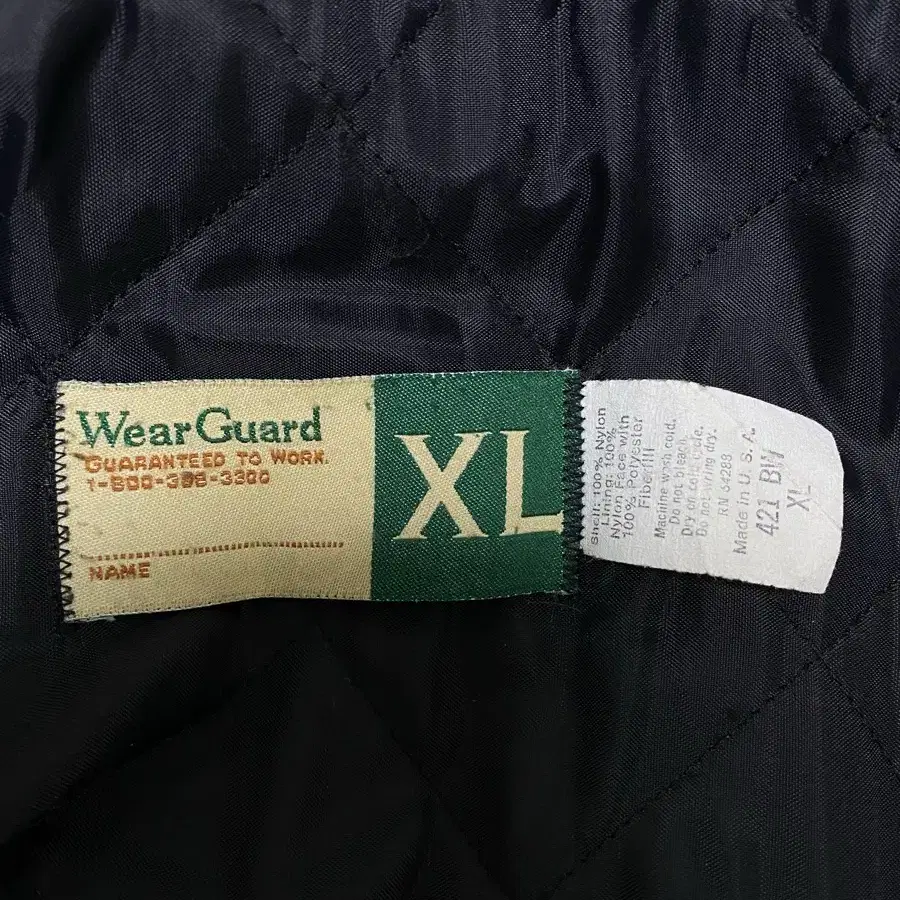 90S Wear Guard 바시티 점퍼 MADE IN USA