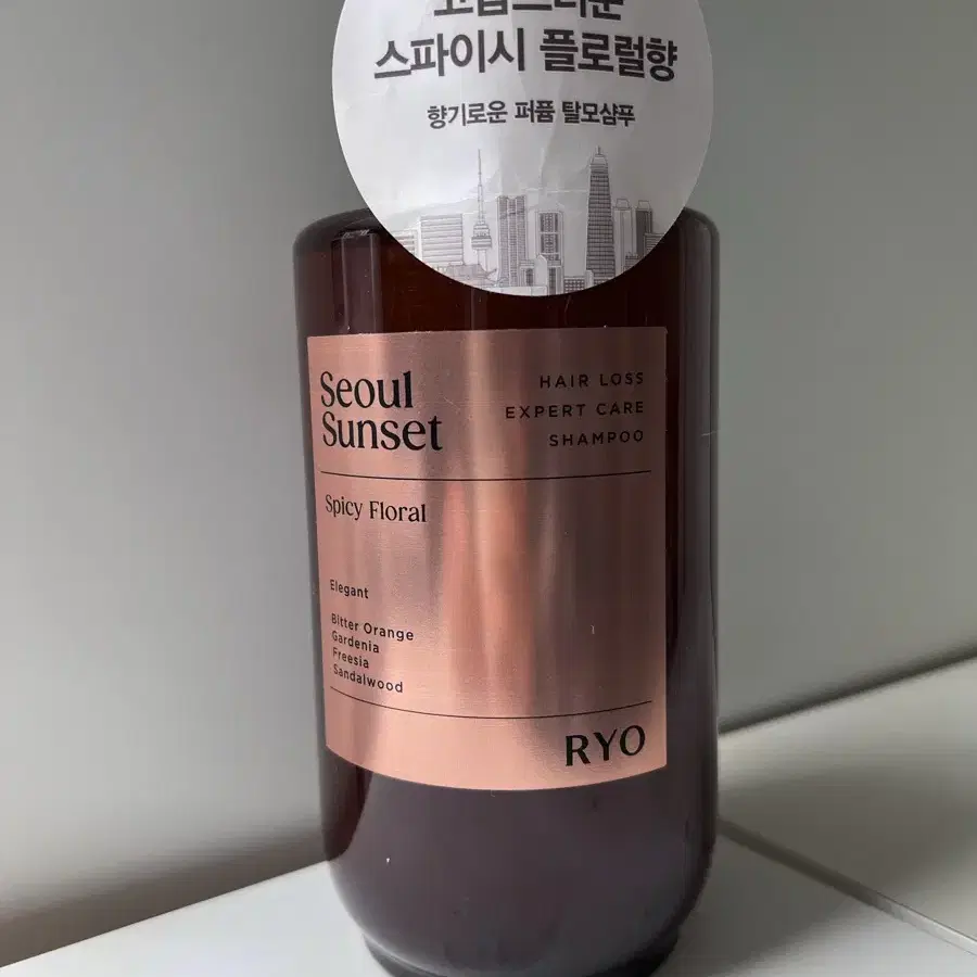 새상품) RYO 서울 선셋 샴푸 585ml 려 헤어 탈모 예방