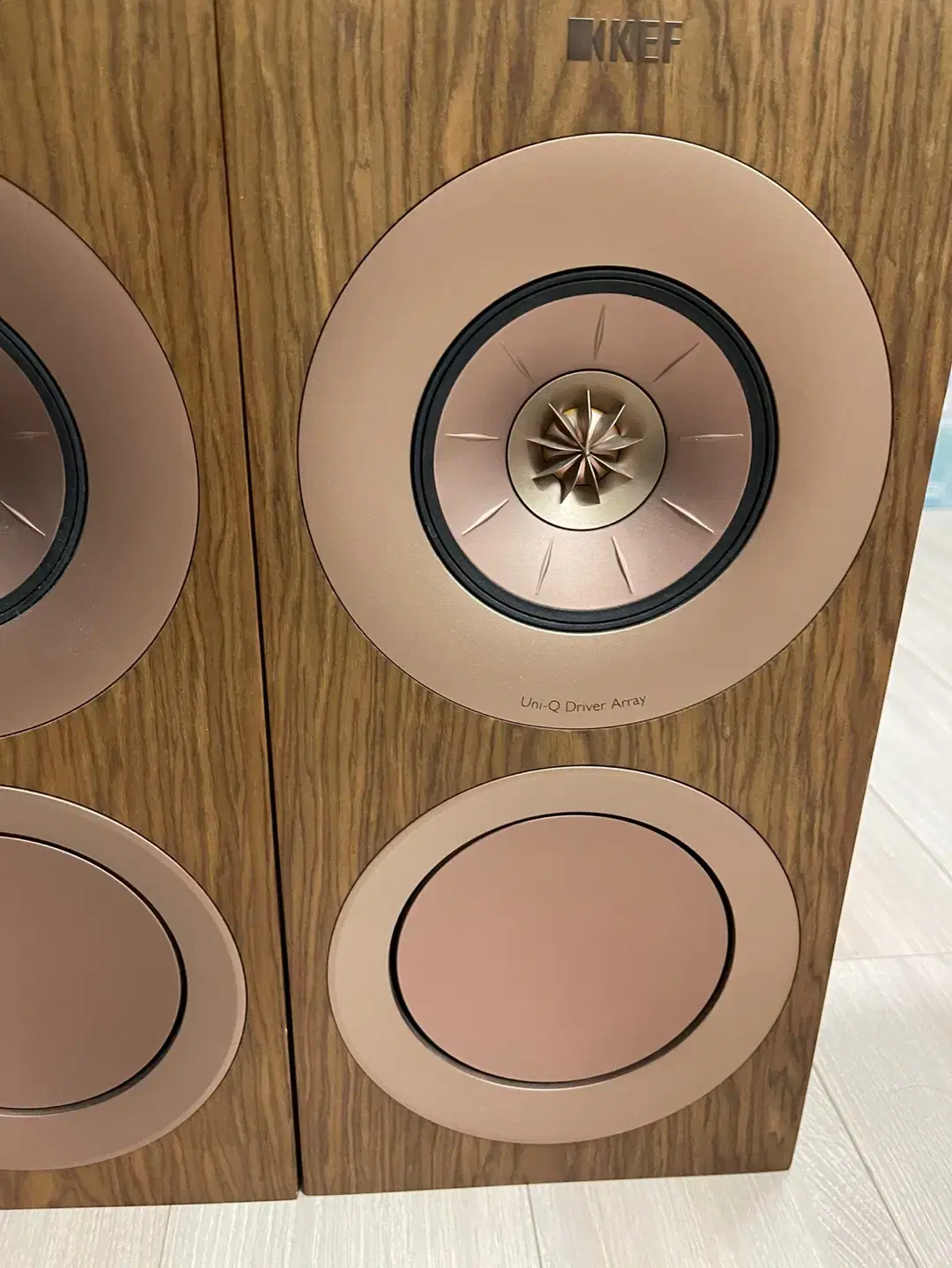 kef r3 월넛  패시브 스피커