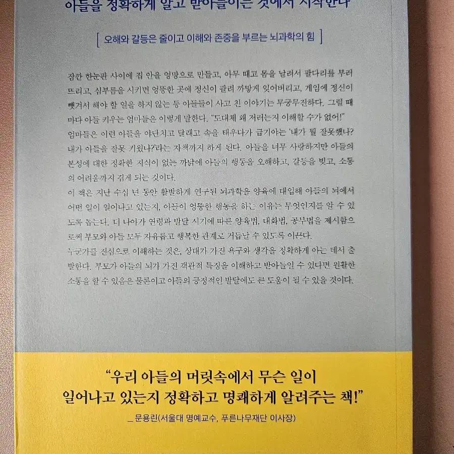 아들의 뇌