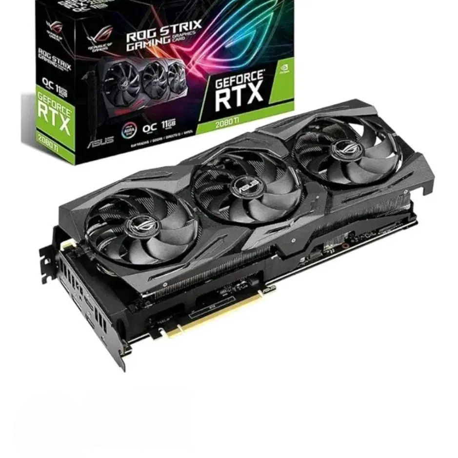 ROG STRIX RTX2080Ti O11G 미개봉 팝니다.