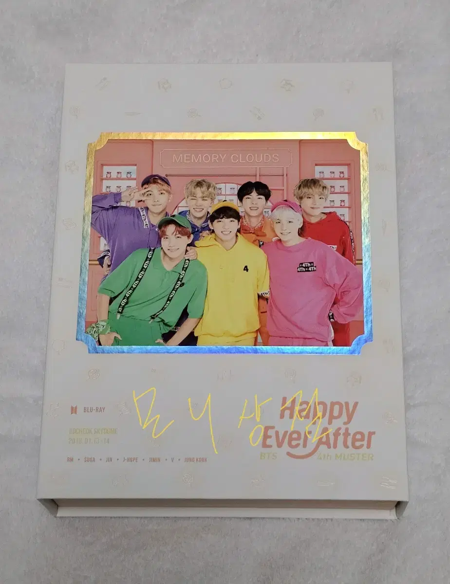 방탄 4기 머스터 4th muster 블루레이