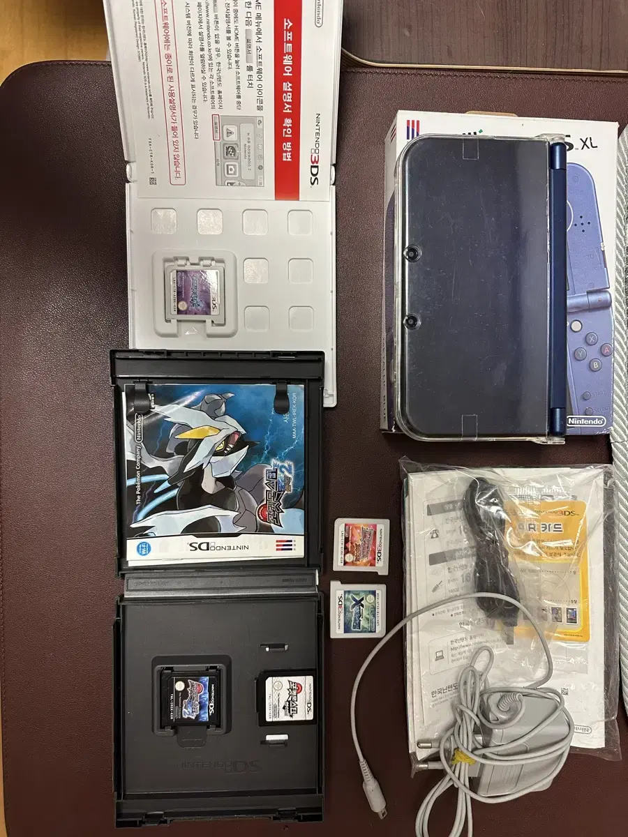 New 3DS XL + 포켓몬스터 게임 일괄판매