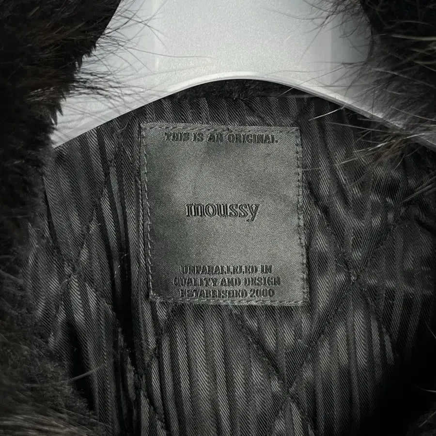 MOUSSY 디테일 집업 자켓