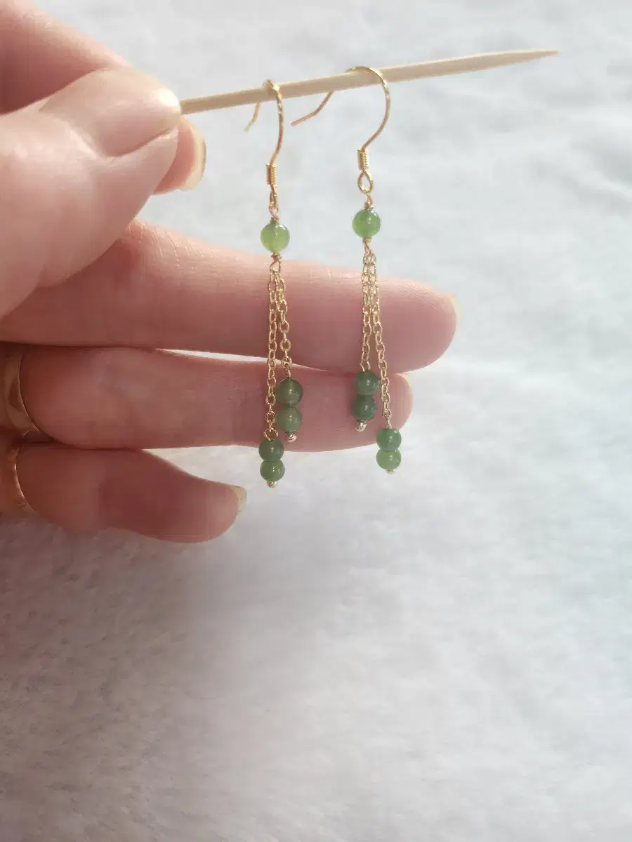 jade earrings