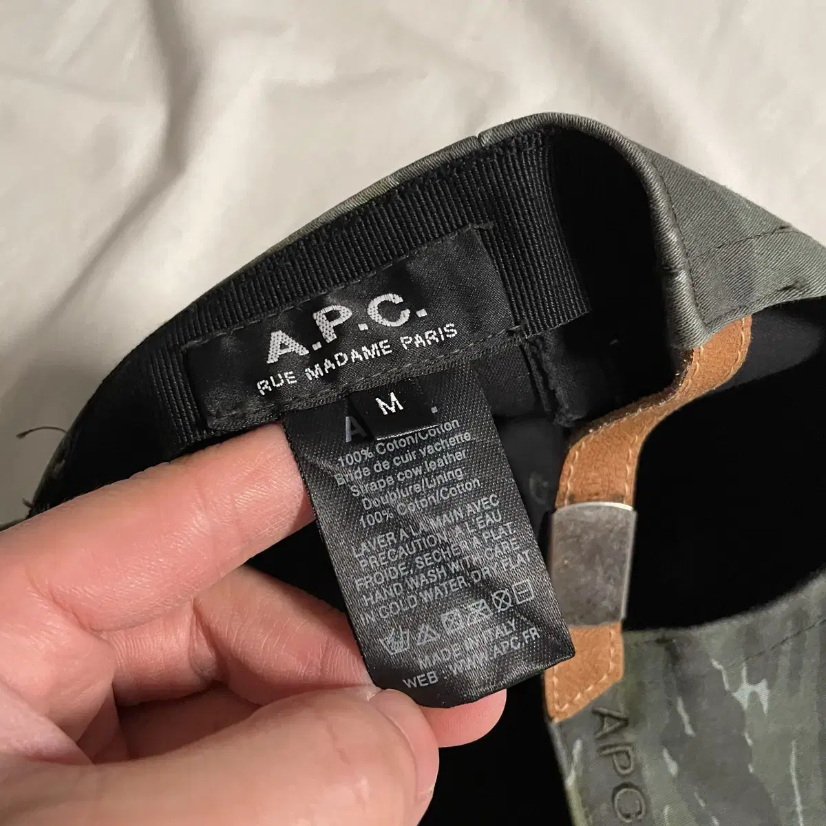 Made In France  APC Camp Cap