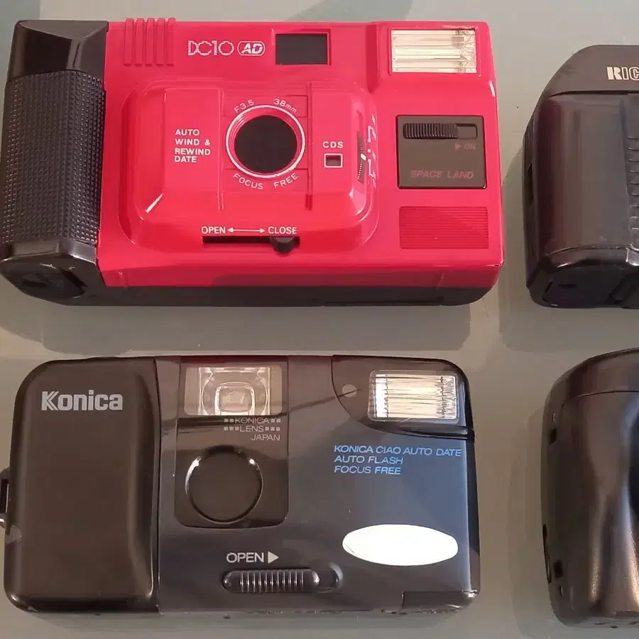 KONICA,  RICOH 외 자동 필름카메라