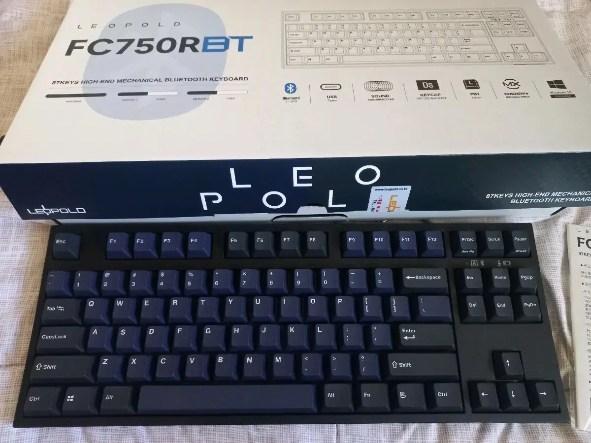 [레오폴드 LEOPOLD] FC750RBT PD 다크 블루(택포 8만원)