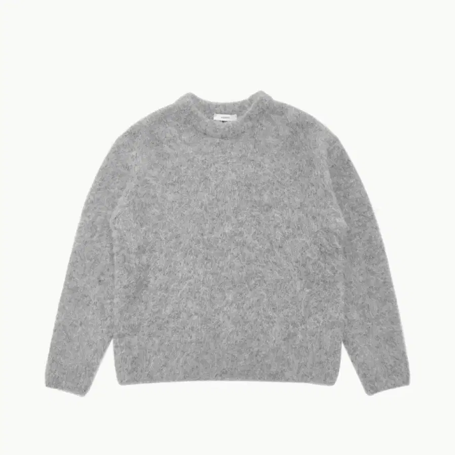 아모멘토 알파카 니트 ALPACA ROUND NECK PULLOVER