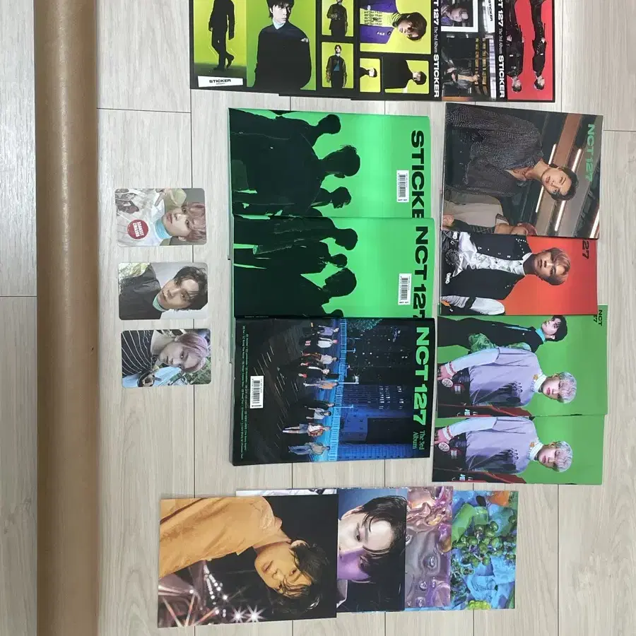 nct127 3집 앨범 sticker 스티커 + 포스터