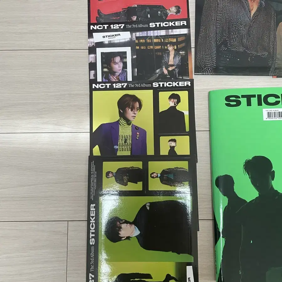 nct127 3집 앨범 sticker 스티커 + 포스터