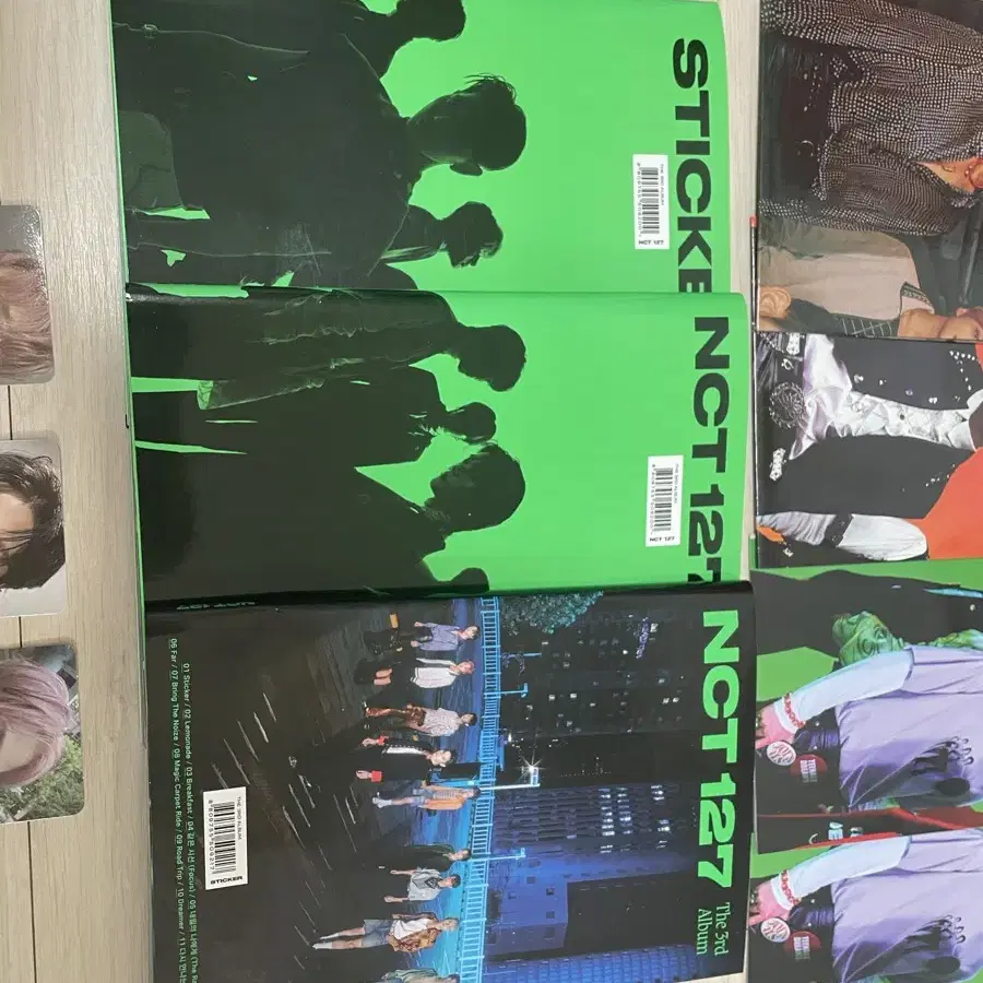 nct127 3집 앨범 sticker 스티커 + 포스터