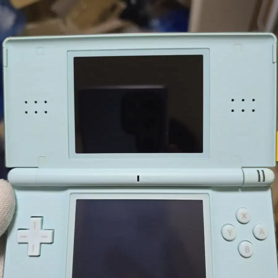 A-급 닌텐도 DS Lite DSL 아이스블루 새터치판