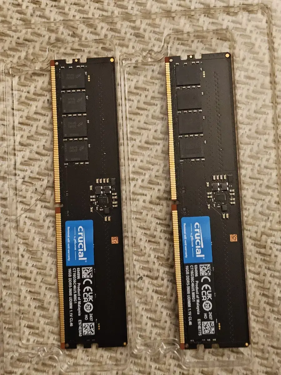 마이크론 32GB DDR5 램 (16x2) RAM