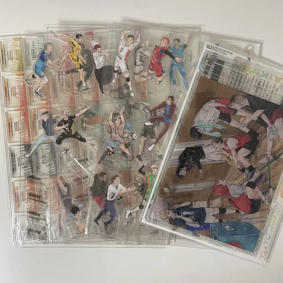 haikyuu, sealed acrylic, unsealed wts, unsealed Nitonon Figure Gacha