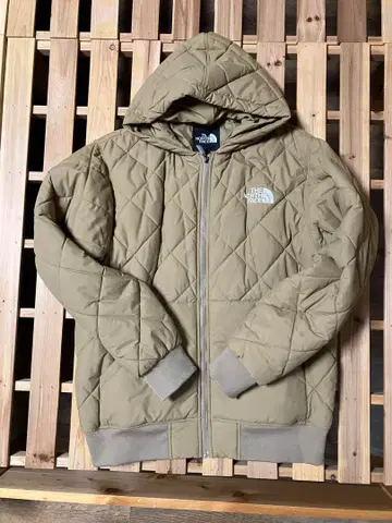 노스페이스 XL 퀼팅 자켓 베이지