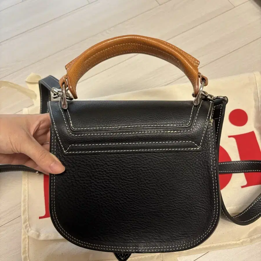 프루아 키튼백 keaton bag 스몰 내추럴 탑핸들