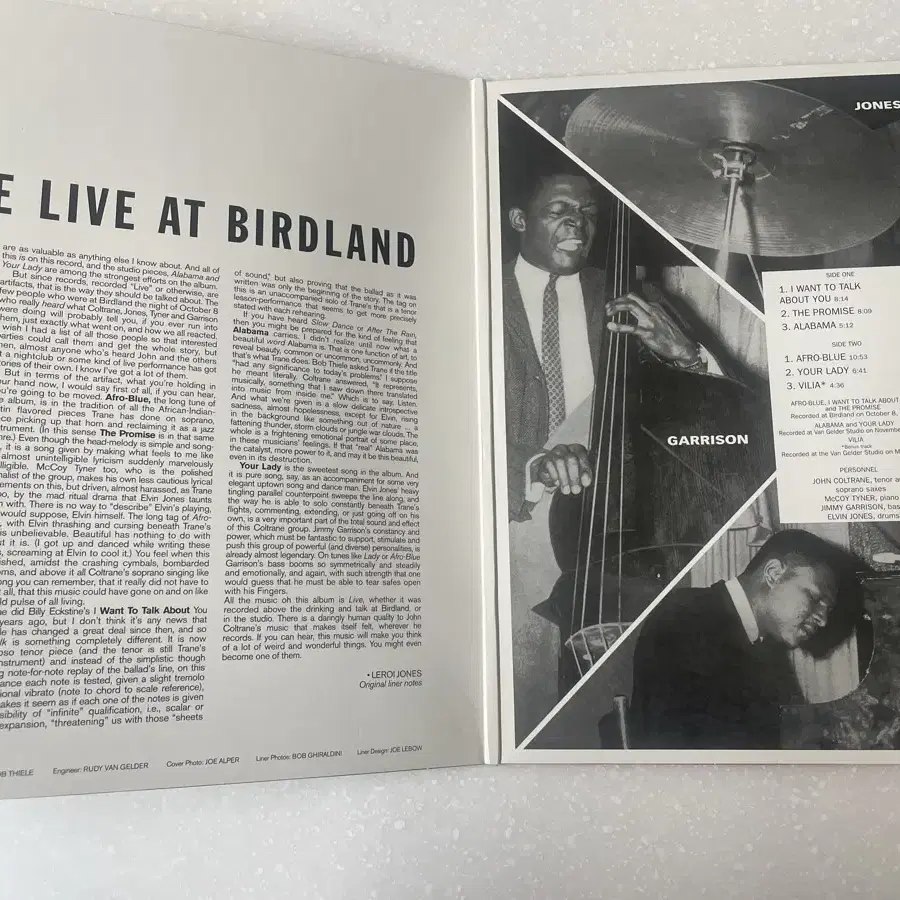 LP) John Coltrane: Live at Birdland