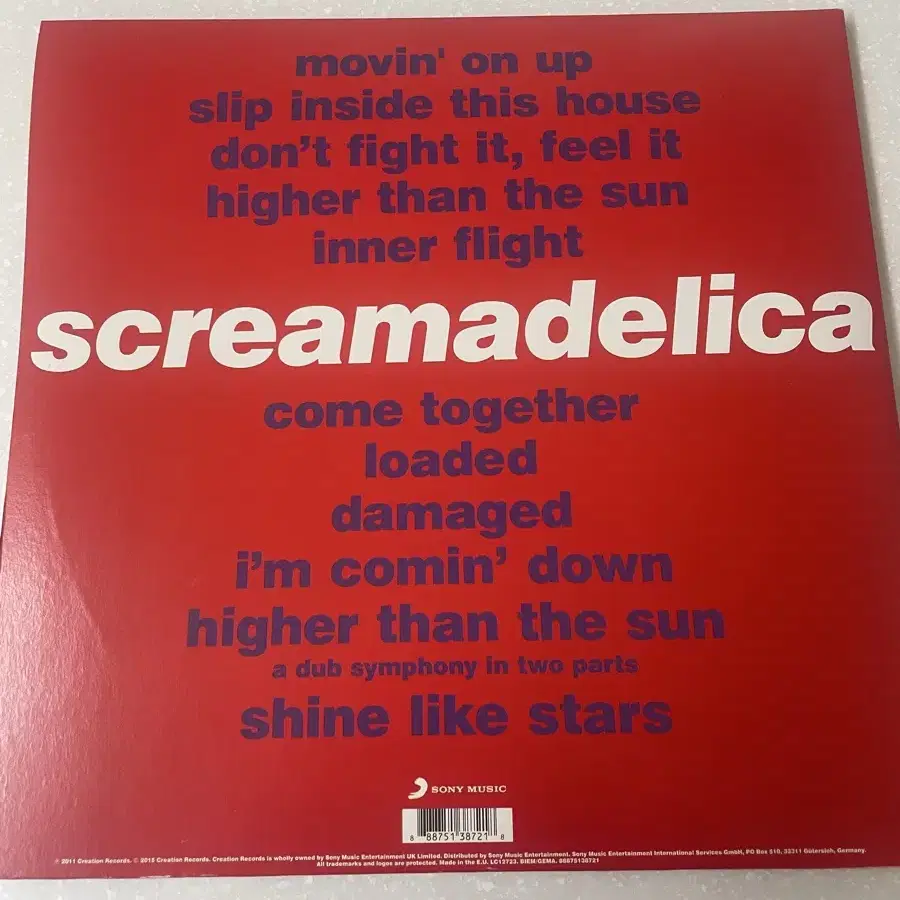 LP) Primal Scream: Screamadelica