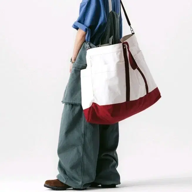 앵글런 토트백 - Around Canvas Big Tote Bag