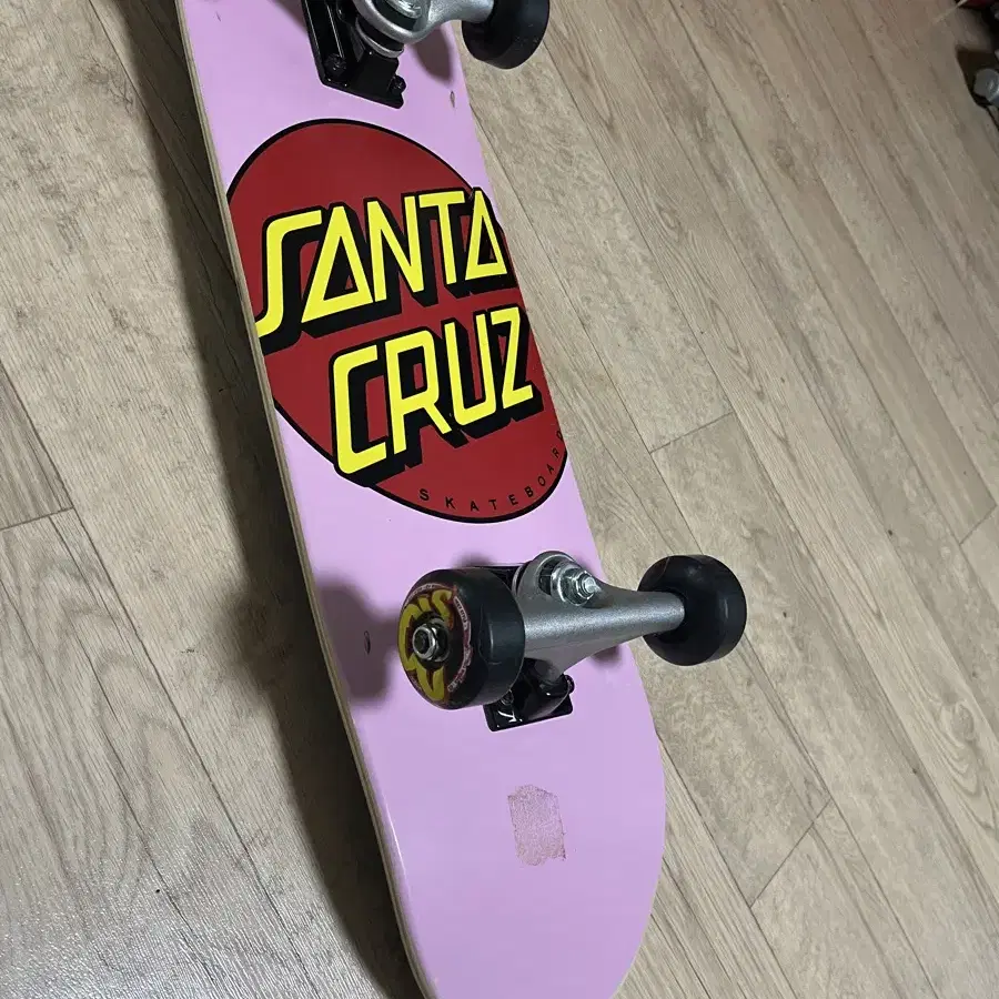 산타크루즈 보드 Santa Cruz Classic Dot Pink