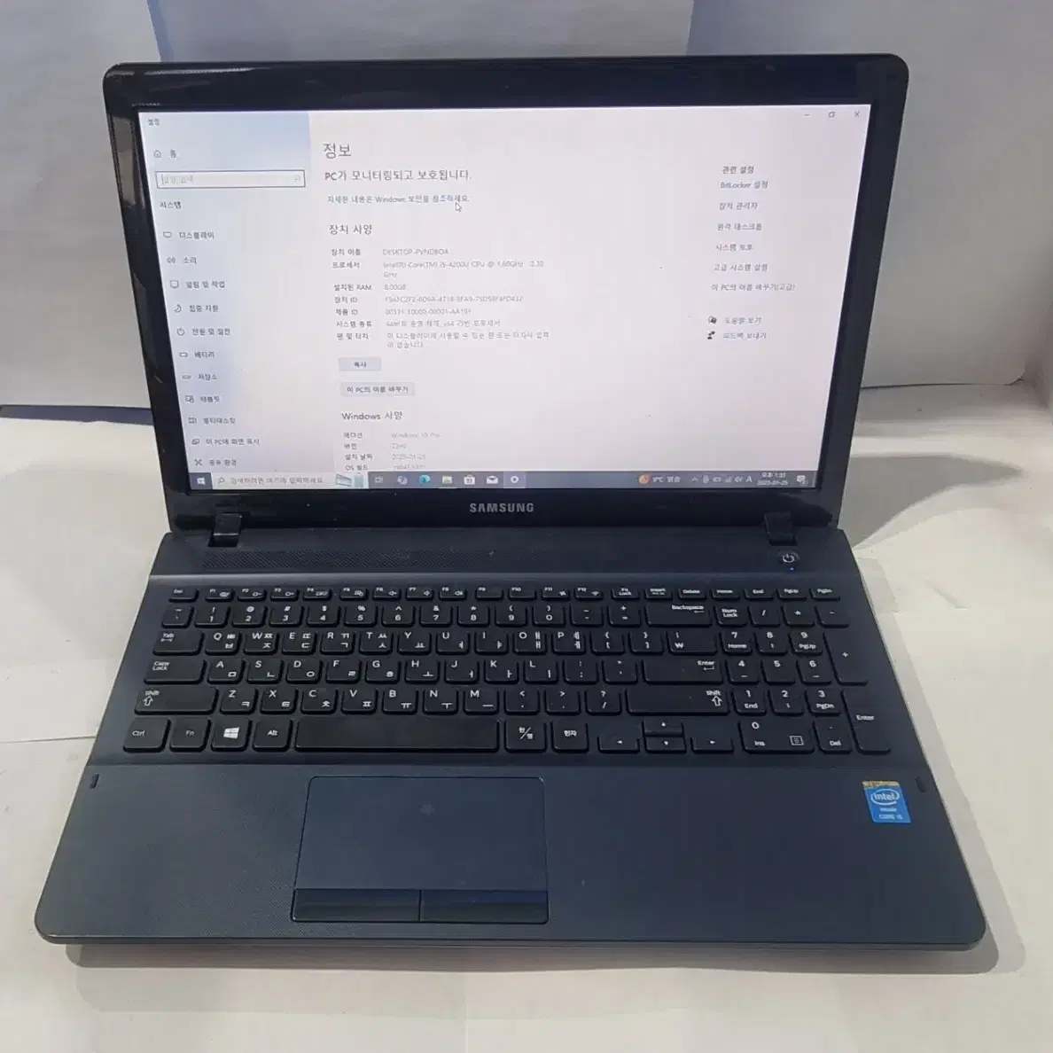 삼성노트북 i5 4200U 8G SSD 120G