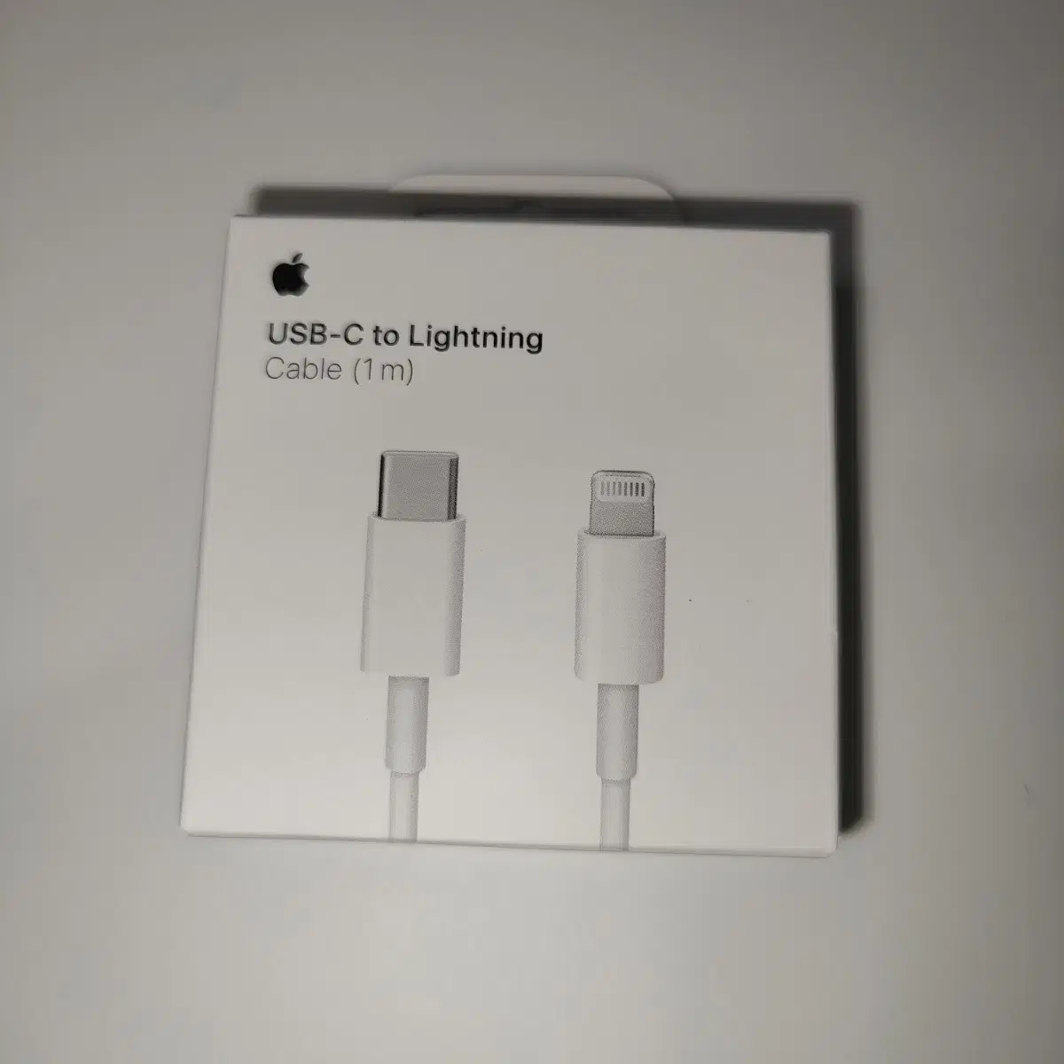 애플 USB-C 라이트닝 1m 케이블