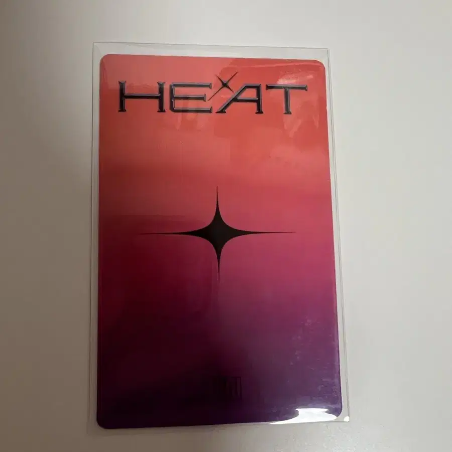 (여자)아이들 우기 HEAT 앨범 포카