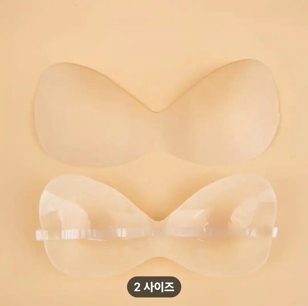 실리콘 끈적 브라D