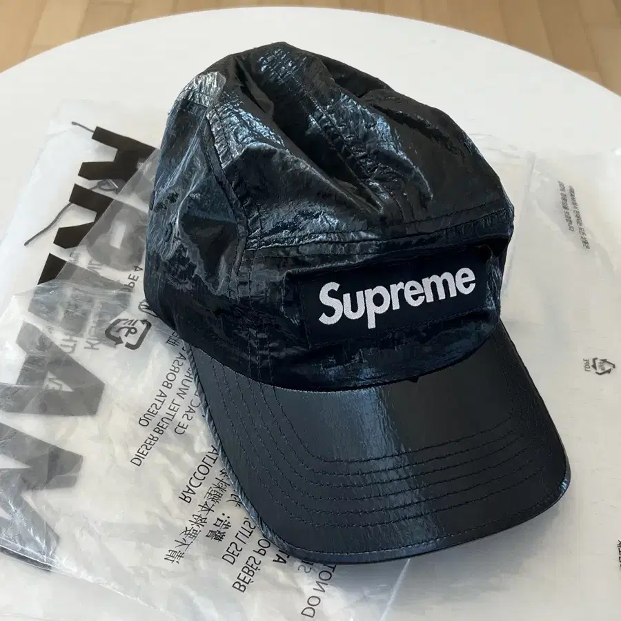 슈프림 립스탑 캠프캡 Gloss Ripstop Camp Cap