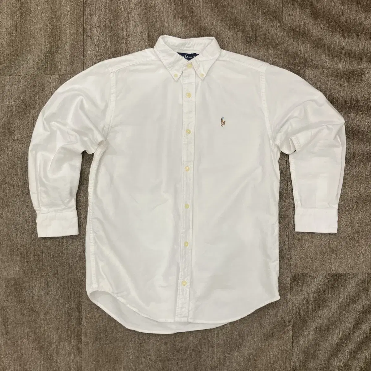 (size 14) POLO Polo Ralph Lauren White Shirt