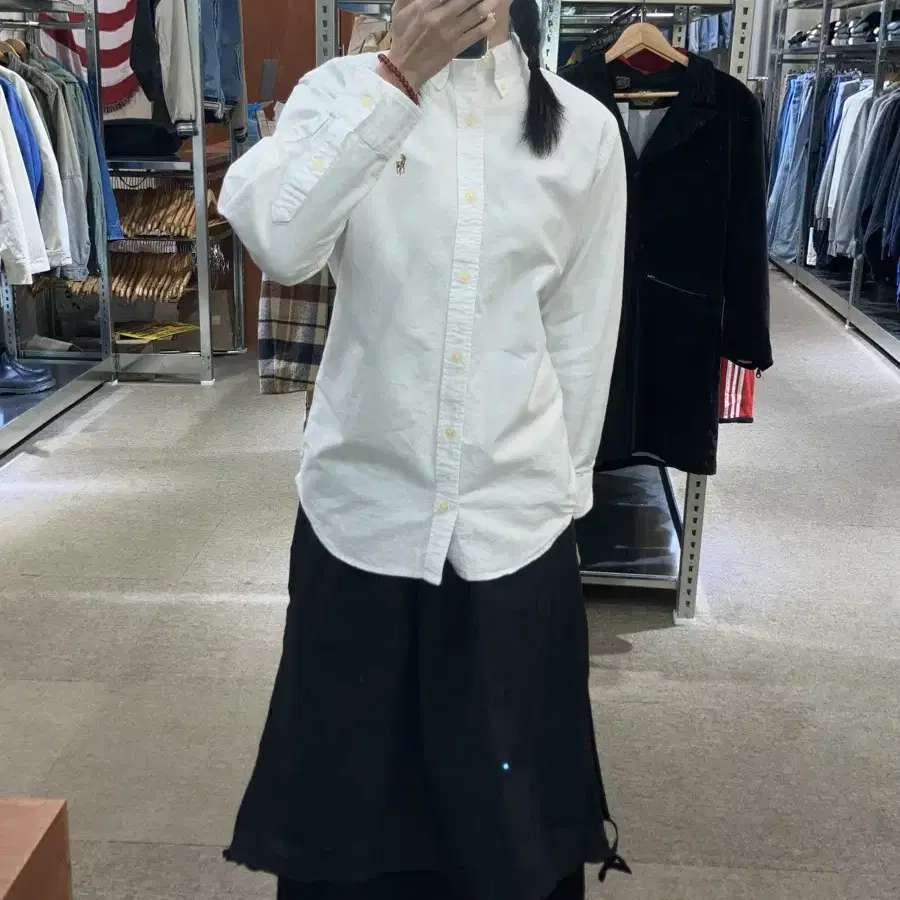 (size 14) POLO 폴로 랄프로렌 화이트 셔츠