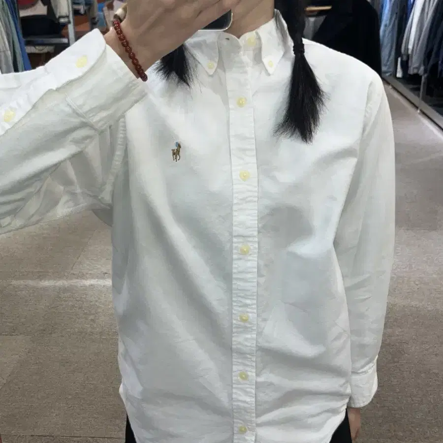 (size 14) POLO 폴로 랄프로렌 화이트 셔츠