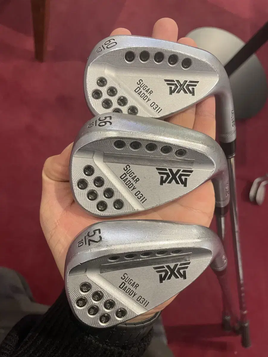 PXG 슈가대디 웨지 52, 56, 60 일괄