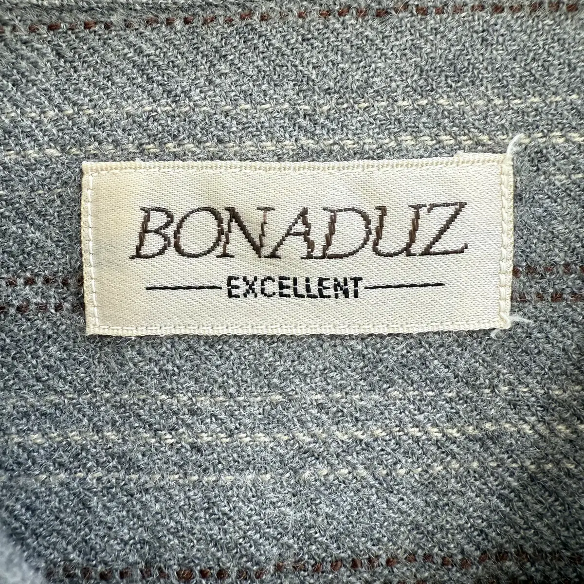 BONADUZ 그레이 울 자켓 (Made in Japan)