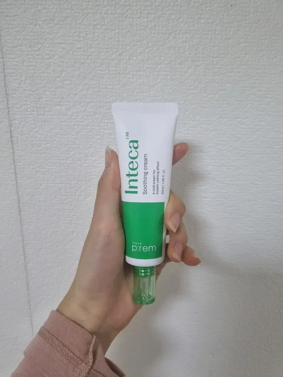 (새상품) 메이크프렘 인테카 수딩 크림 50ml