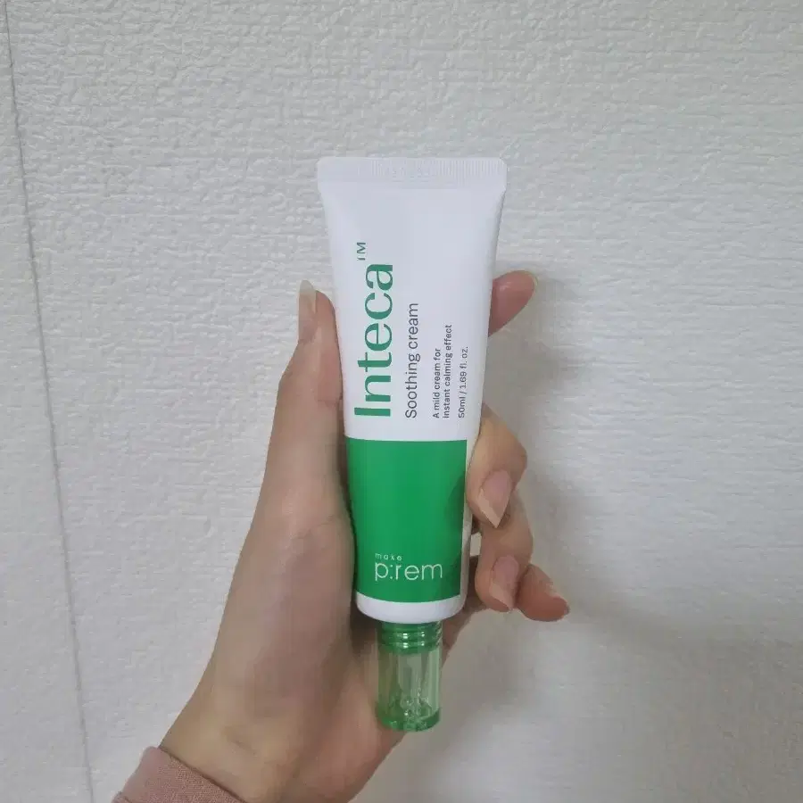 (새상품) 메이크프렘 인테카 수딩 크림 50ml