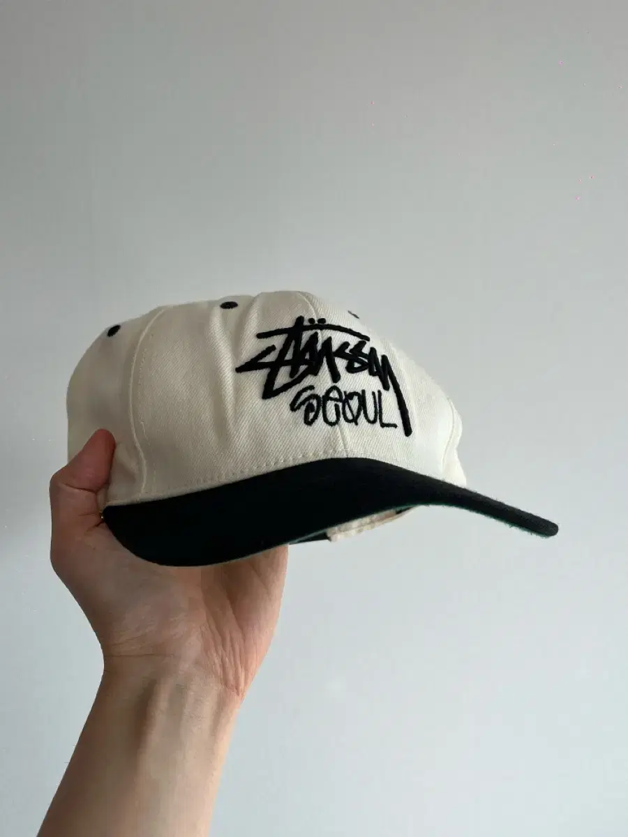 00s Stussy 올드 스투시 서울 스냅백 모자